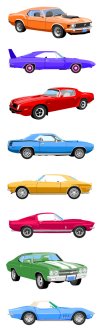 Classic Cars Stickers by Mrs. Grossman's