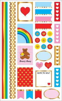 Classic Planner Accents (Refl) Stickers by Mrs. Grossman's