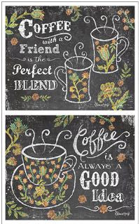 Coffee Stickers by Mrs. Grossman's