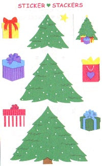 Christmas Tree Stickers by Mrs. Grossman's