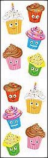 Cutie Cupcakes Stickers by Mrs. Grossman's