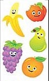 Cutie Fruit Stickers by Mrs. Grossman's