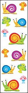 Cutie Snails Stickers by Mrs. Grossman's