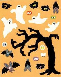 Ghosts and Bats Stickers by Mrs. Grossman's