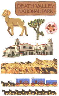 Death Valley Stickers by Mrs. Grossman's