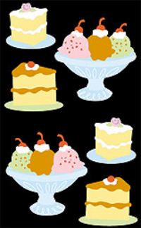 Desserts Stickers by Mrs. Grossman's
