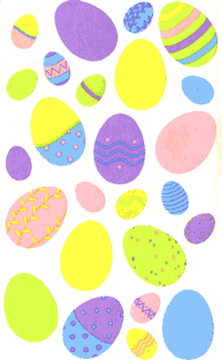 VL Easter Eggs Stickers by Mrs. Grossman's