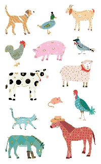 Farm Friends (Refl) Stickers by Mrs. Grossman's