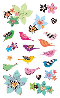 Feathered Friends (Refl) Stickers by Mrs. Grossman's