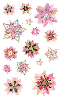 Flower Fancy (Refl) Stickers by Mrs. Grossman's
