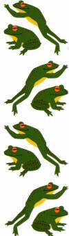 Frogs Stickers by Mrs. Grossman's