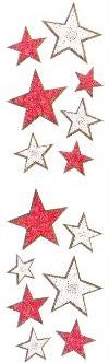 Frosty Stars (Refl) Stickers by Mrs. Grossman's
