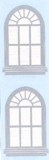 Frosty Window (Refl) Stickers by Mrs. Grossman's