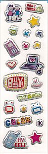 Cell Phone Decorations Stickers by Sandylion Sticker Designs