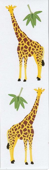 Giraffe Stickers by Mrs. Grossman's