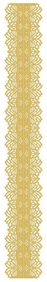 Gold Lace Stickers by Mrs. Grossman's