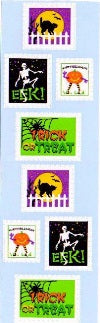 Halloween Stamps Stickers by Mrs. Grossman's