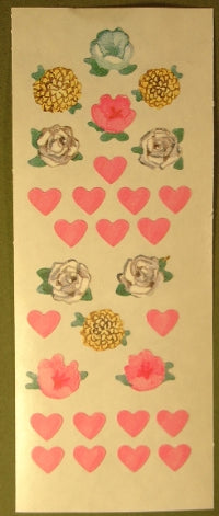 Hearts and Flowers Stickers by Creative Memories