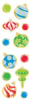 Jolly Ornaments (Refl) Stickers by Mrs. Grossman's