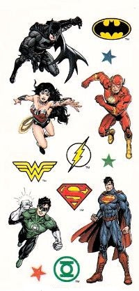 Justice League Stickers by Paper House