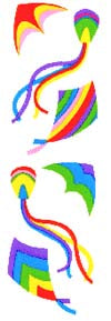 Kites Stickers by Mrs. Grossman's