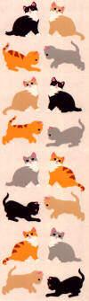 Kittens Stickers by Mrs. Grossman's