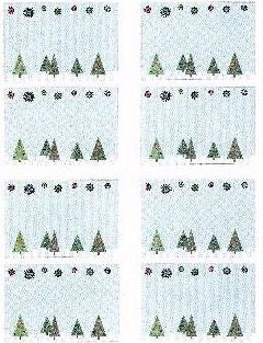 Christmas Trees Stickers by Mrs. Grossman's