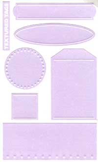 Lavender Sachet Stickers by Mrs. Grossman's