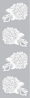 Bouquet Stickers by Mrs. Grossman's