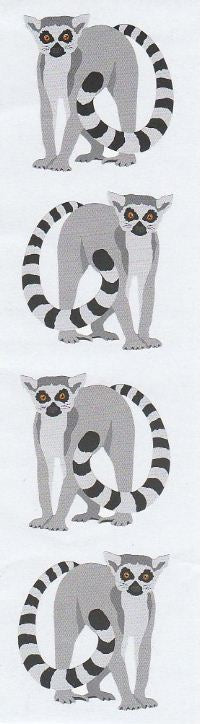 Lemur Stickers by Mrs. Grossman's