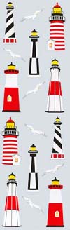 Lighthouses Stickers by Mrs. Grossman's