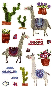 Llamas Stickers by Mrs. Grossman's