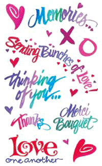 Loving Wishes Stickers by Mrs. Grossman's