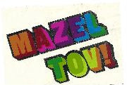 Mazel Tov! Stickers by Mrs. Grossman's