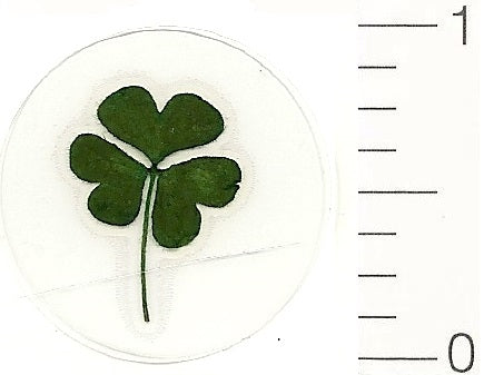 Mini Clover Leaf (Pressed Flower) Stickers by Pressed Flower Gallery