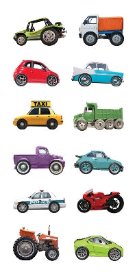 Mini Mixed Cars Stickers by Paper House