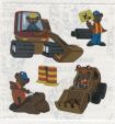 Construction Vehicles Stickers by Sandylion Sticker Designs
