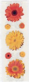 Yellow Daisies Photo Real Stickers by Sandylion Sticker Designs