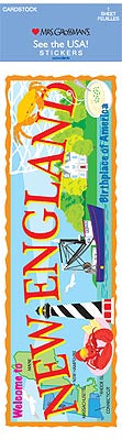 New England (Cardstock) Stickers by Mrs. Grossman's