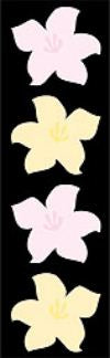 Paper Flowers Stickers by Mrs. Grossman's