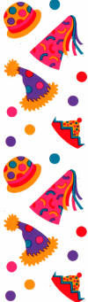Party Hats Stickers by Mrs. Grossman's