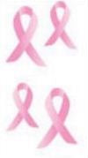 Awareness Ribbon Pink Stickers by Mrs. Grossman's