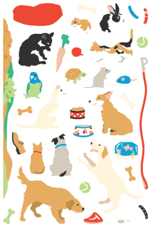 Pets Stickers by Mrs. Grossman's