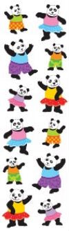 Playful Pandas Stickers by Mrs. Grossman's