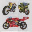 Motorcycles Stickers by Sandylion Sticker Designs