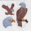 Eagles Stickers by Sandylion Sticker Designs