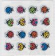 Ladybugs Stickers by Sandylion Sticker Designs