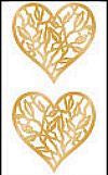 Vine Heart Stickers by Mrs. Grossman's