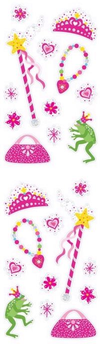 Rainbow Indigo Princess Stickers by Mrs. Grossman's