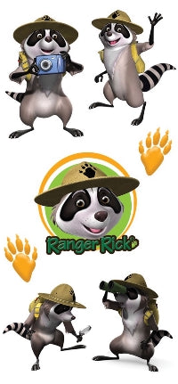Ranger Rick Stickers by Paper House